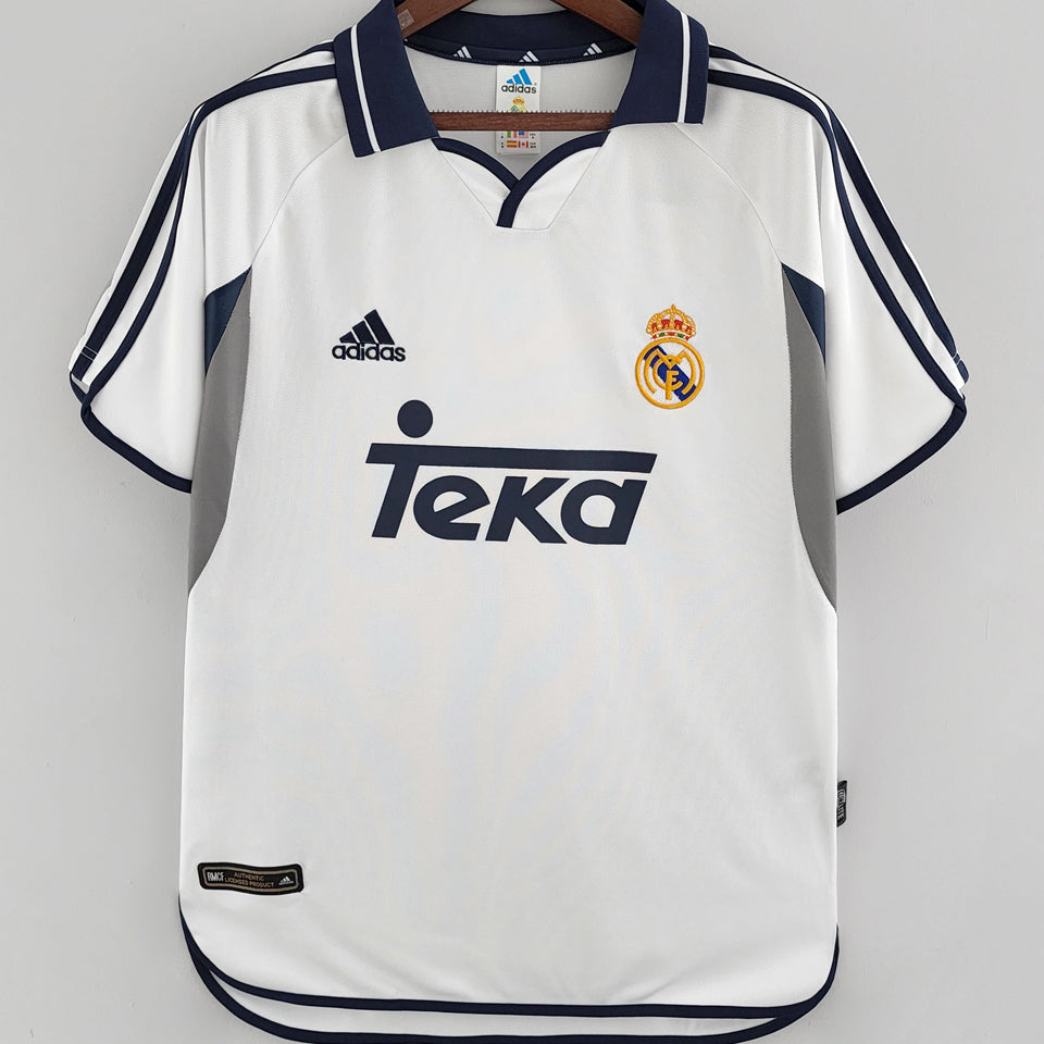 Maillot Real Madrid Domicile Rétro 2000/01