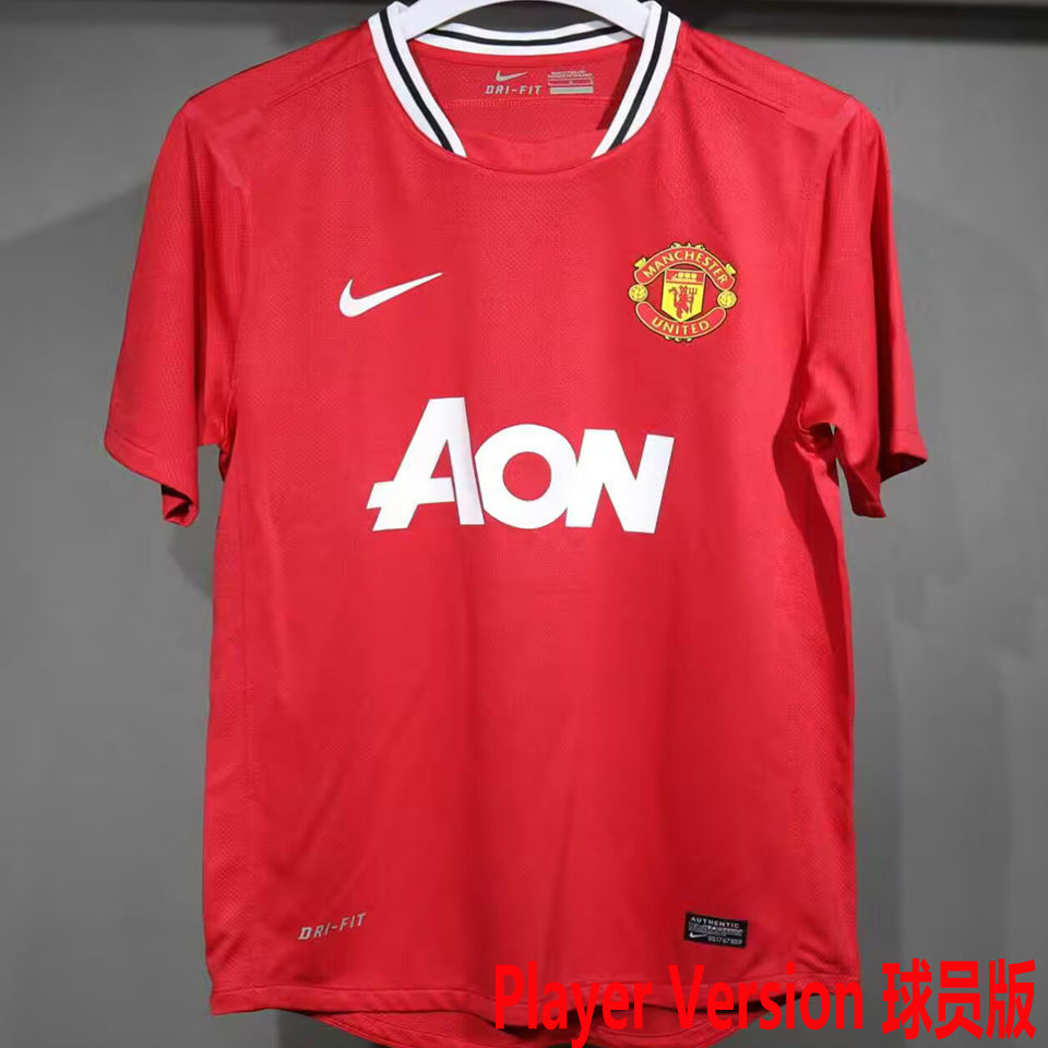 Maillot Manchester United Domicile Rétro (Version Joueur)