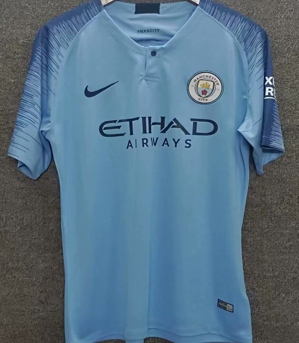 Maillot Manchester City Domicile Rétro 2018