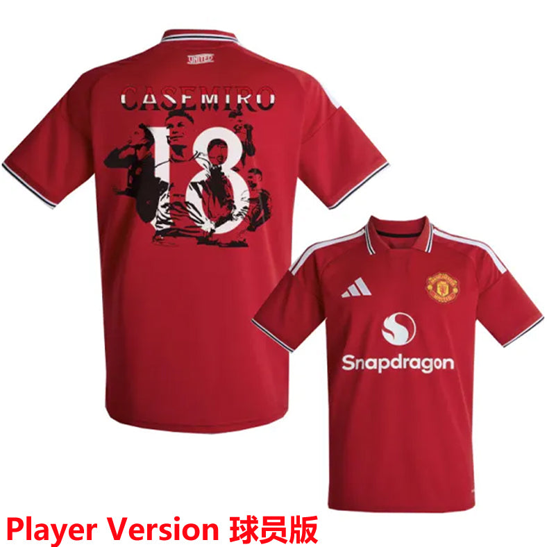 Maillot Manchester United Domicile 2026/27 (Version Joueur)