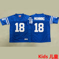 Maillot Manning 18 Indianapolis Colts Rétro Enfant