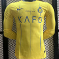 Maillot Al Nassr Domicile Manches Longues 2023/24 (Version Joueur)