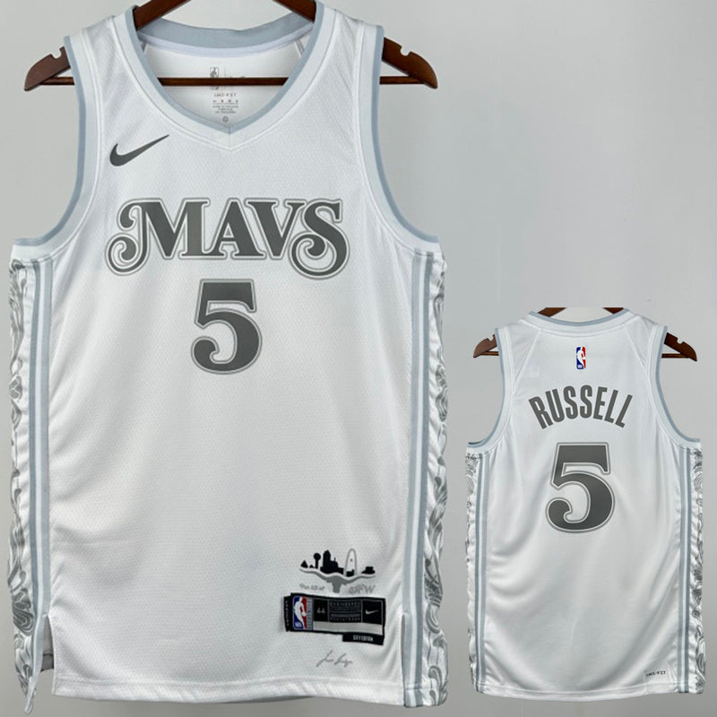 Maillot Mavericks Russell 5 2025/26