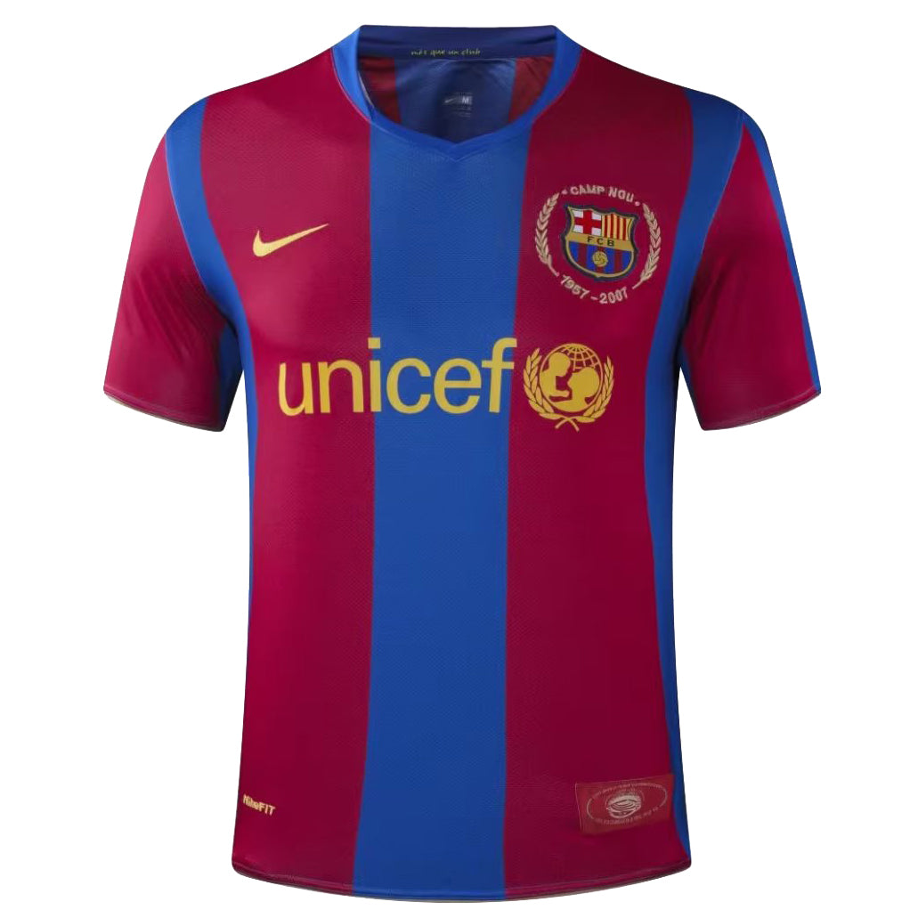 Maillot Barcelone Domicile Rétro 2007/08