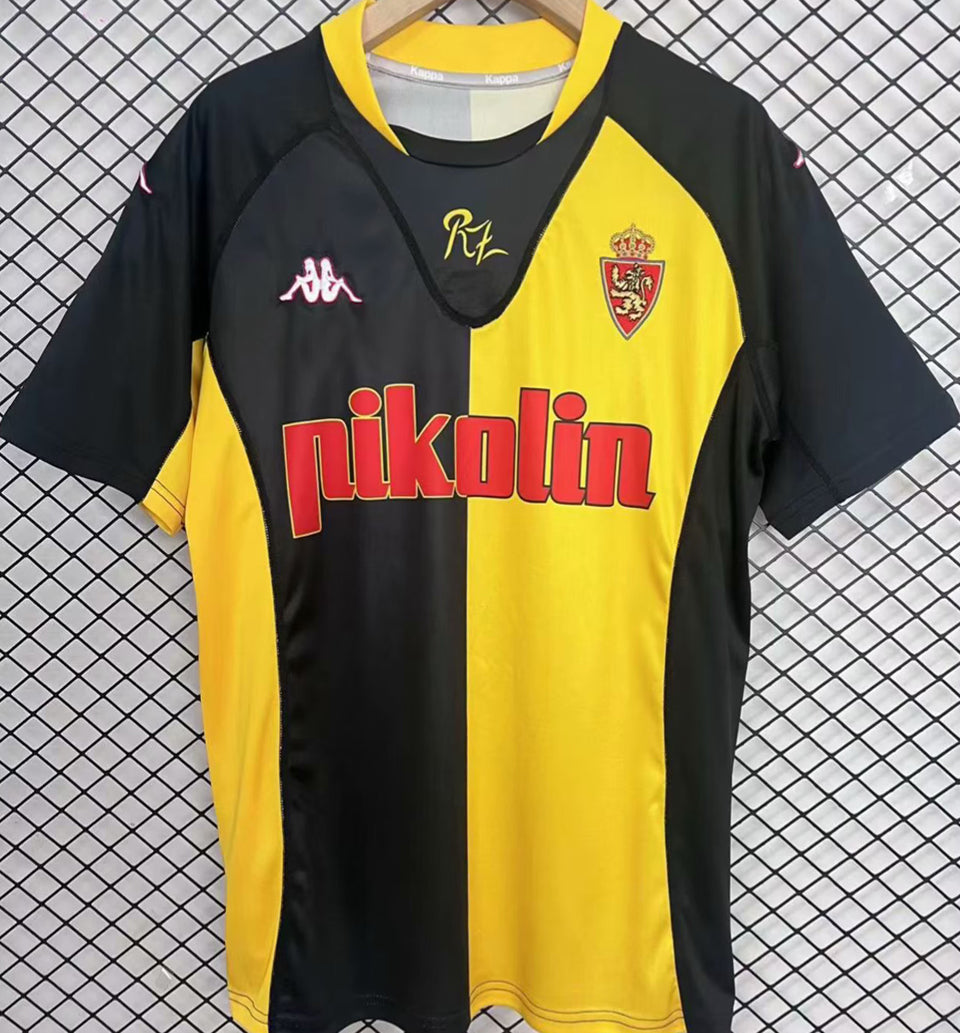 Maillot Zaragoza Extérieur Rétro 2001/02