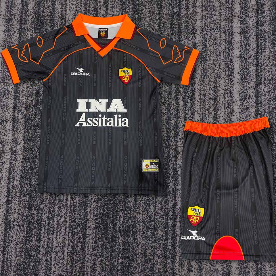 Maillot AS Roma Extérieur Rétro 1999 Enfant