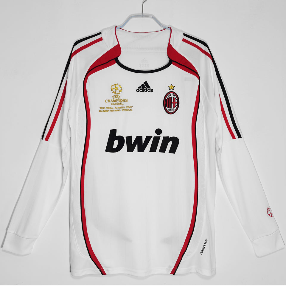 Maillot AC Milan Extérieur Manches Longues Rétro 2006/07