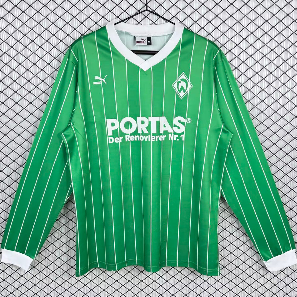 Maillot Werder Bremen Extérieur Manches Longues 1988