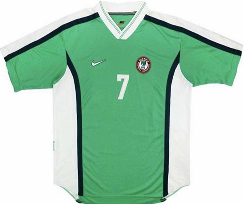 Maillot Nigeria Domicile Rétro 1998