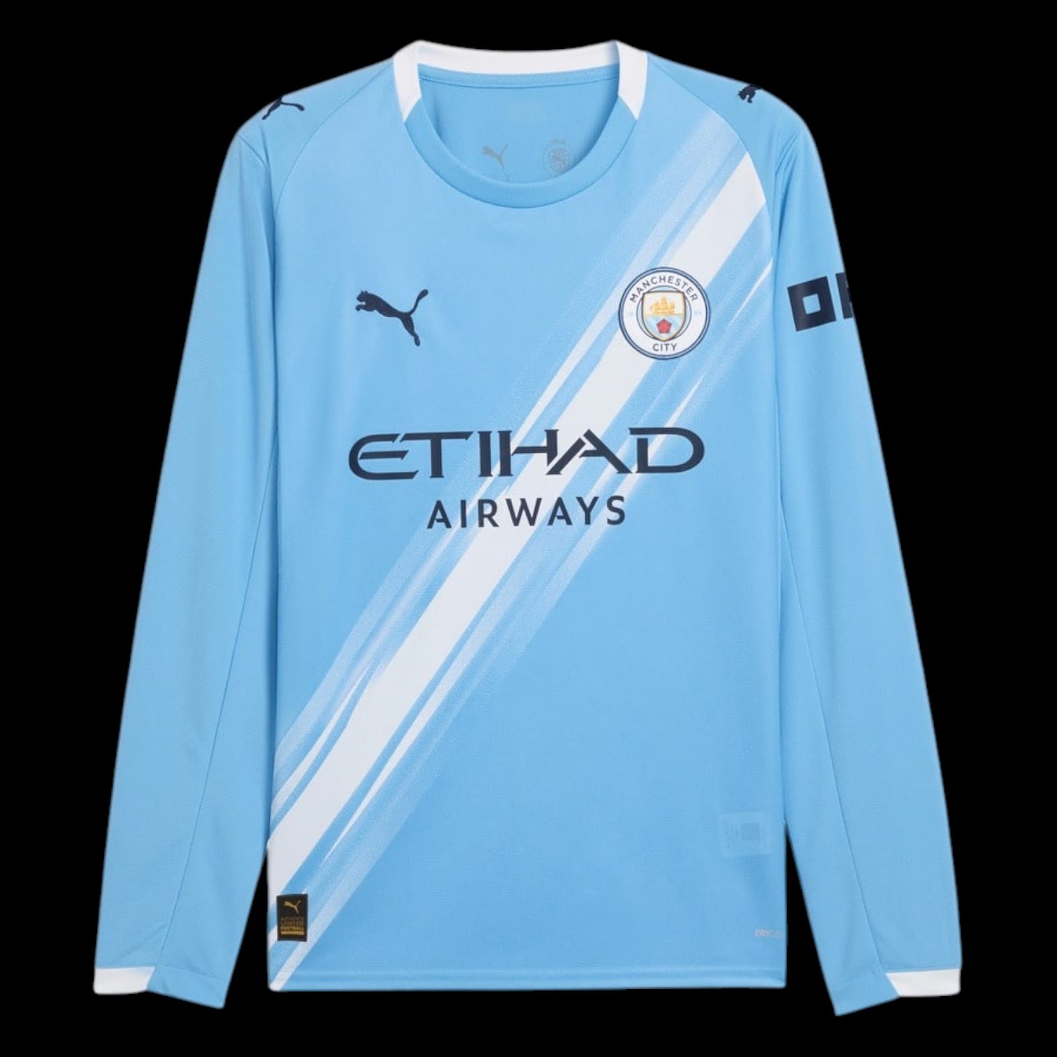Maillot Manchester City Manches Longues Domicile 2025/26