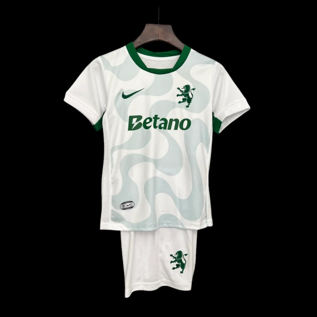Maillot Sporting Lisbon Extérieur 2025/26 Enfant