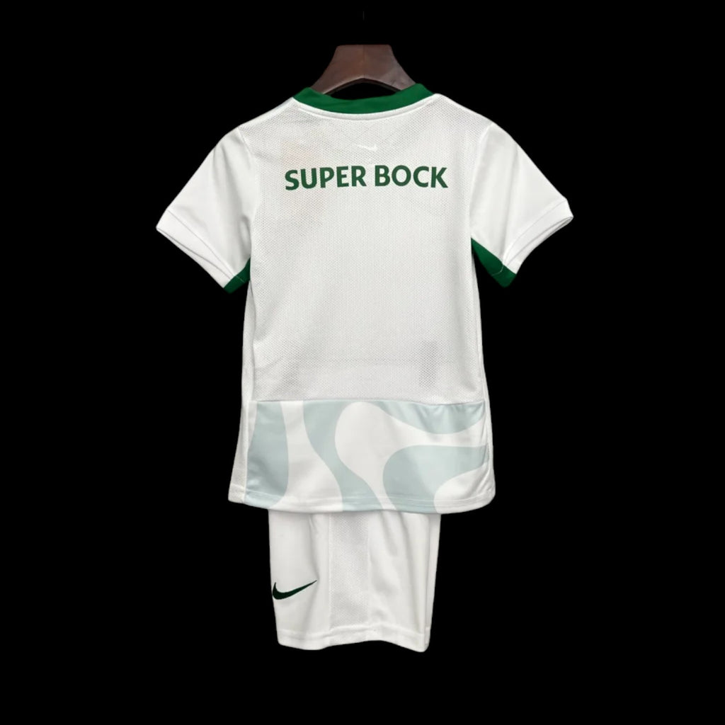 Maillot Sporting Lisbon Extérieur 2025/26 Enfant