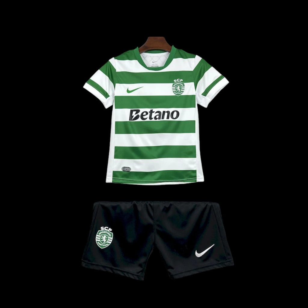 Maillot Sporting Lisbon Domicile 2025/26 Enfant