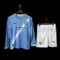 Maillot Manchester City Manches Longues Domicile 2025/26 Enfant